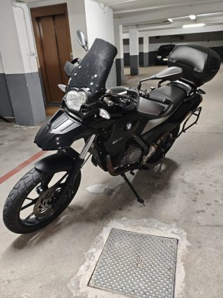 BMW GS 650 Adventure Negra