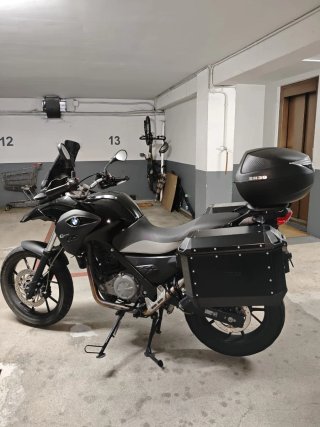 BMW GS 650 Adventure Negra