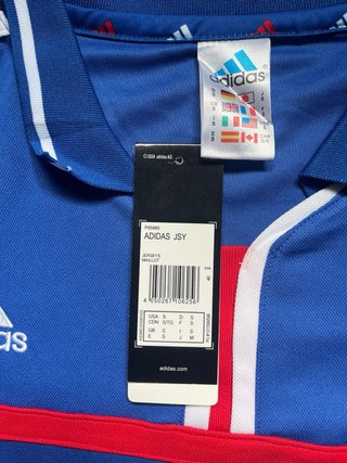 Camiseta Francia 1998 Zidane 10 Retro Adidas