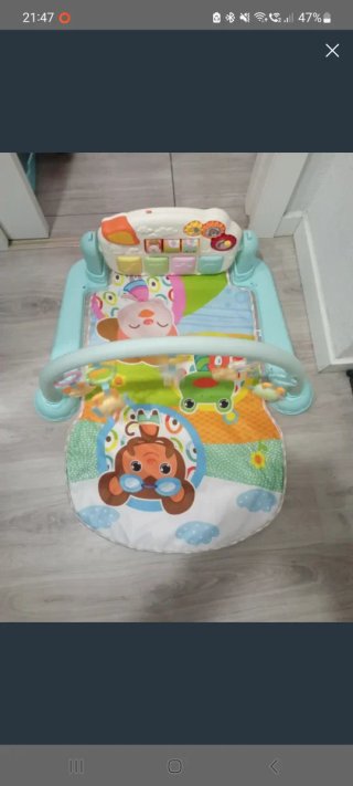 Alfombra de juegos para bebé con piano