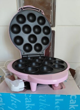 Máquina para hacer cake pops rosa