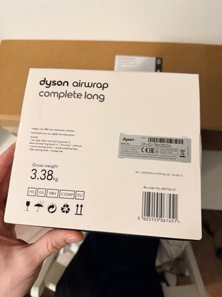 Dyson Airwrap Complete Long Nuovo Sigillato