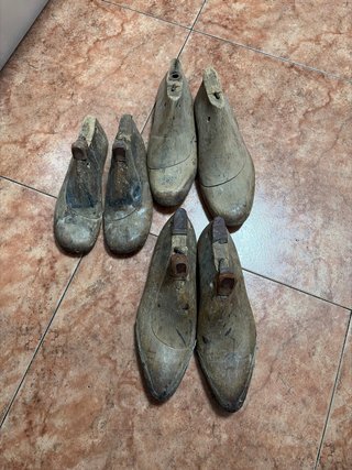 Lote Hormas de Zapatero Madera