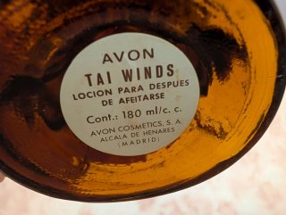 Lote frascos vintage Avon años 70