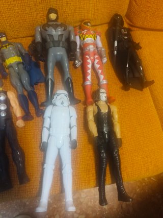Lote Figuras Superhéroes y Star Wars