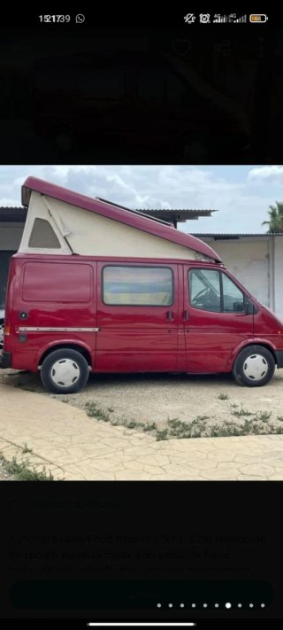 Ford Transit camperizada de fabrica