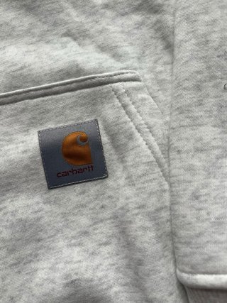 Sudadera Carhartt Gris con Logo