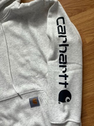 Sudadera Carhartt Gris con Logo