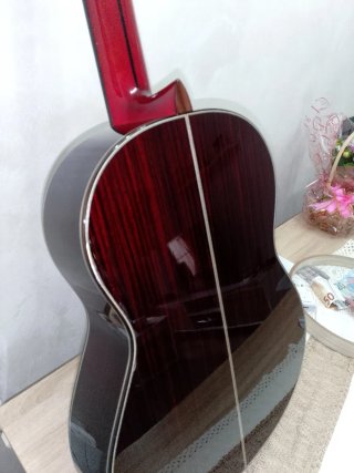 Guitarra Flamenca Roja