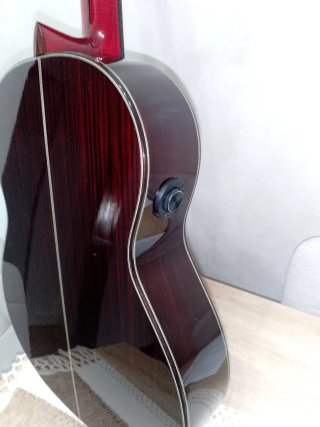 Guitarra Flamenca Roja