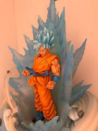 Goku Blue Figure Class