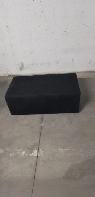 ' Sofá Puff Negro