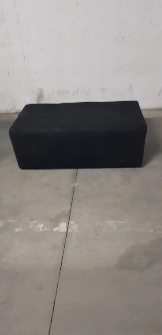 ' Sofá Puff Negro