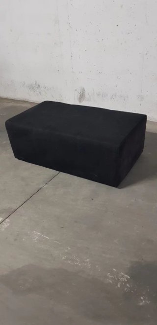 ' Sofá Puff Negro