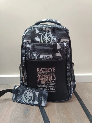 Mochila y estuche escolar Katseye K-pop