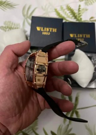 Reloj WLISTH Negro/Plateado