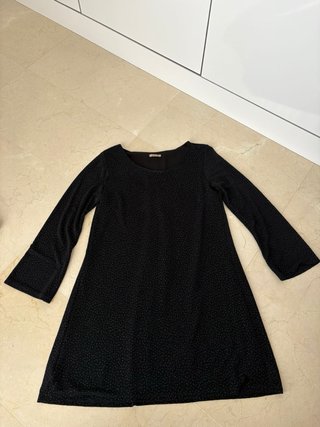 Vestido negro Made in Italy