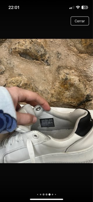 Zapatillas Calvin Klein Jeans Talla 36 Mujer