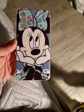 Funda móvil Minnie Mouse floral Samsung A52