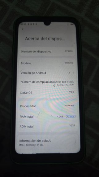 Blackview BV5200 32GB Negro/Verde