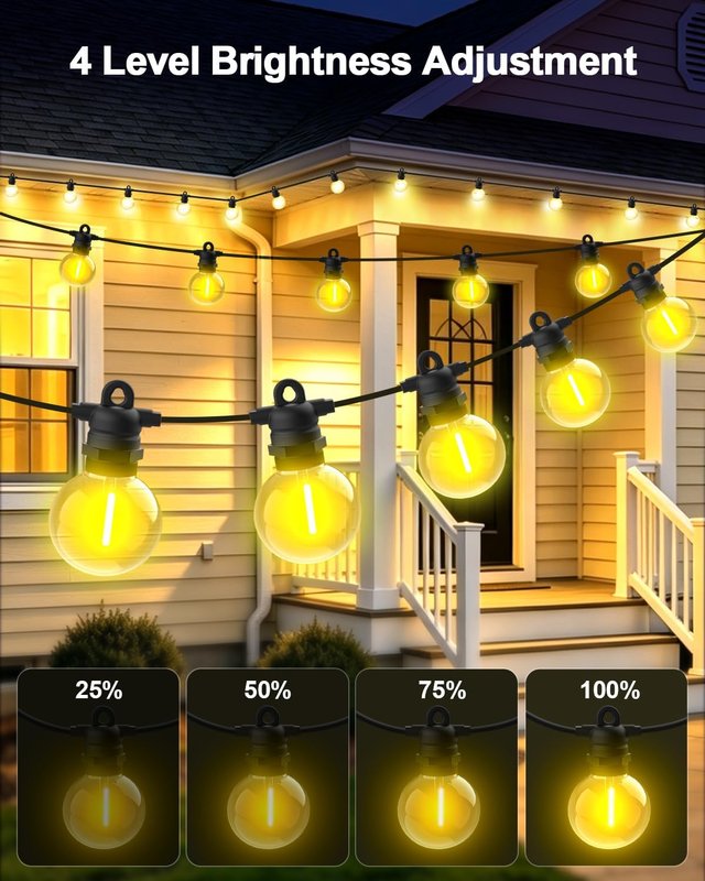 NUEVO - Catena Luci LED per Esterni con Palloncini