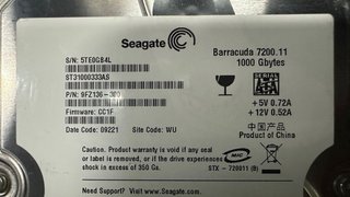 Disco Duro Seagate Barracuda 1TB