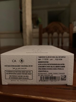 Creed Tabarome Millésime