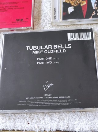 Tres CDS Bob Dilan, Dire Straits, Mike Oldfield 3