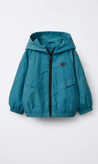 Chubasquero infantil Zara niña niño talla 4 años