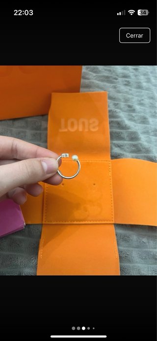 Anillo Tous Dorado