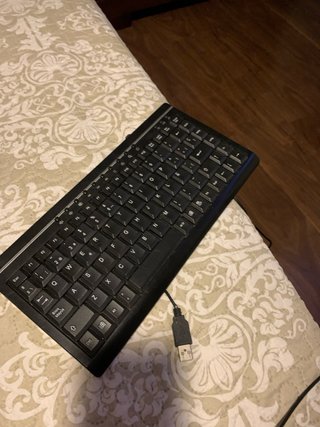 Teclado USB QWERTY Negro