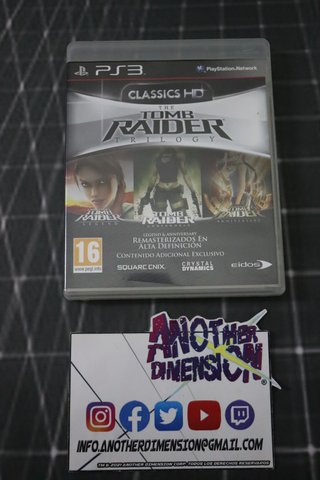 TOMB RAIDER TRILOGY PS3 COMPLETO