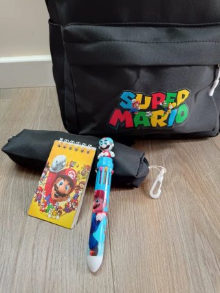 Mochila Escolar Mario Bros