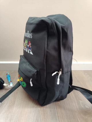 Mochila Escolar Mario Bros