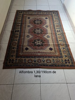 Alfombra de lana 1,30 x 1,90m