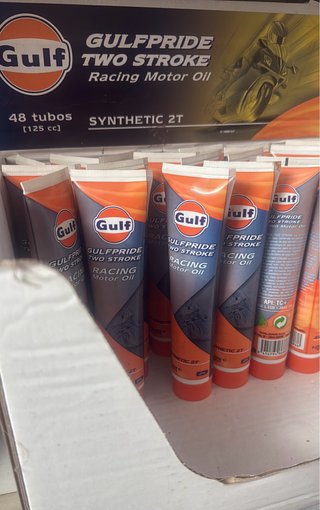 Aceite Gulfpride 2T Sintético 48 Tubos