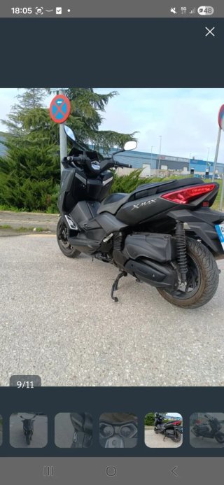 Cambio XMAX 400 Momodesign Negra
