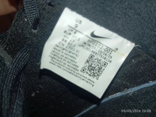 Zapatillas Nike Air Flight Negras y Turquesa