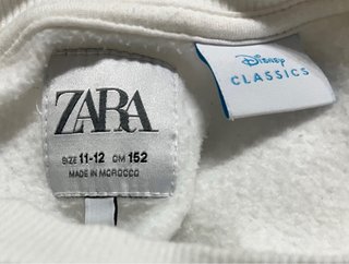 Felpa Zara Disney Lilo & Stitch 11-12 anni