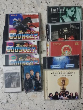 Lote CDs Varios: Country, Rock, Pop