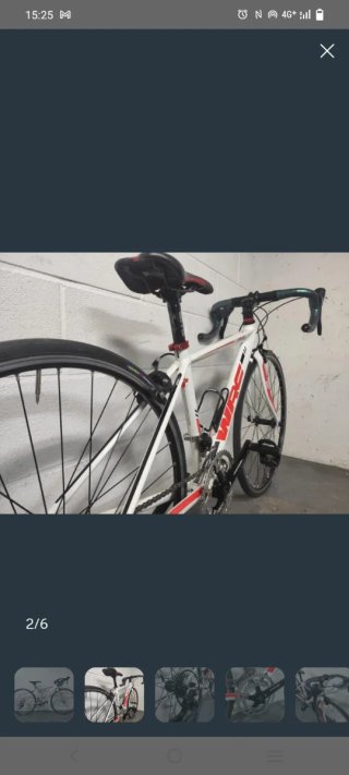Bicicleta carretera junior