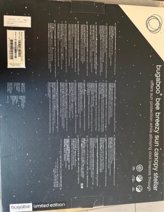 Capota Bugaboo Bee Stellar Edición Limitada