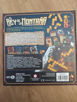 Juego de mesa El Rey de la Montaña
