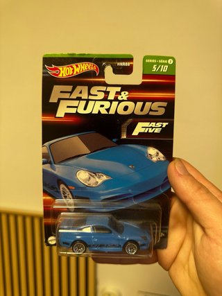 Hotwheels Porsche GT3 RS Fast & Furious