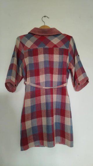Vestido Twenty One cuadros Talla S