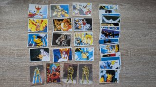Cromos Caballeros del Zodiaco