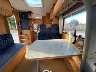Autocaravana Bürstner del 2005 con pocos km