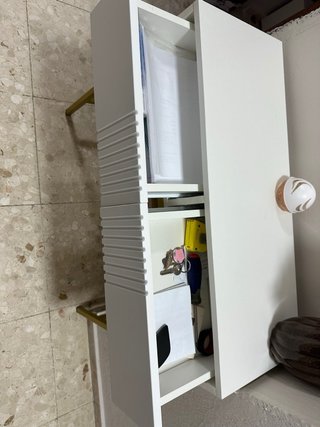 Entradita consola metal y madera