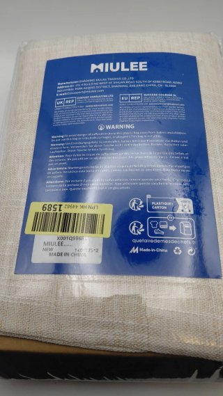 Cortinas Aspecto lino 140x175