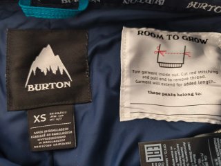 Pantalón de Nieve Burton Azul Niños